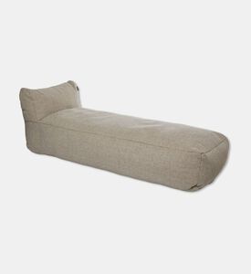 Home Deco and More Nirvana Resort-like Sunlounger, Beige, Packshot View