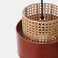 Bric Cane Base Pendant Lamp