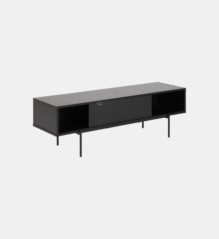 Home Deco and More Angy Tv Unit, Black, Packshot View