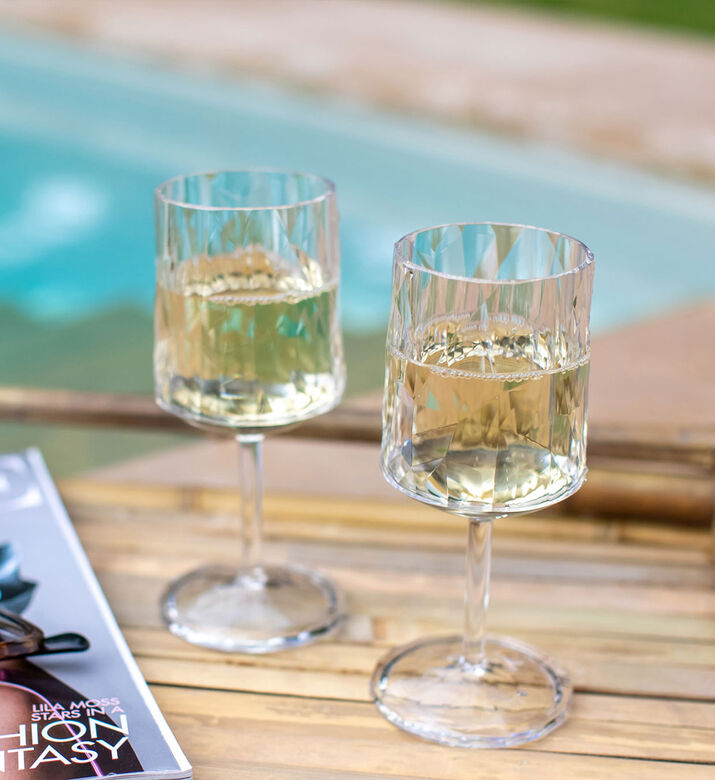Superglass Wine Glass-2-piece Set