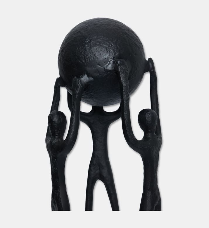Home Deco and More Teamwork Sphere Figurine Sculpture, Packshot View