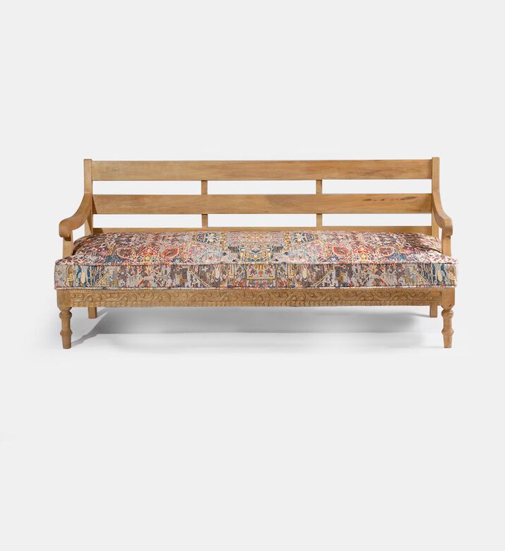 Raji Digital Printed 3-seater Sofa