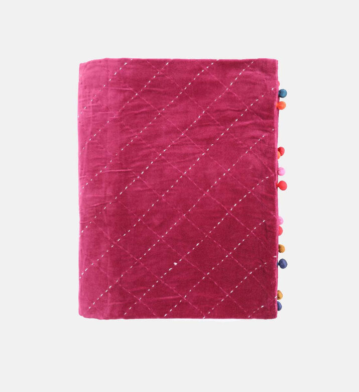 Cotton Tassels Bed Cover Cotton Tassels Bed Cover