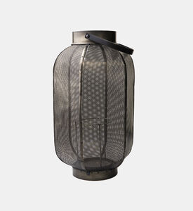 Metal Rounded Lantern 40.5 Cm