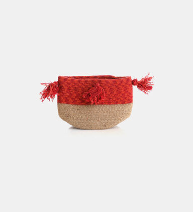 Cotton Fringe Basket