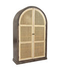 Almira Cane Mango Wood Cabinet