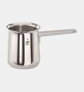 Gefu Claudio Stainless Foam Carafe, Silver, 300-ml, Packshot View