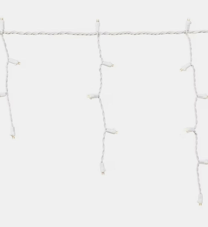 Classic Warm Icicle Lights 175 Led