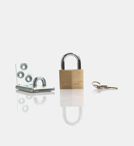 Master Lock Brass Padlock Lock Key Set, Packshot View
