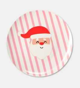 Home Deco and More 4-piece Festive-themed Plate Set, Packshot View