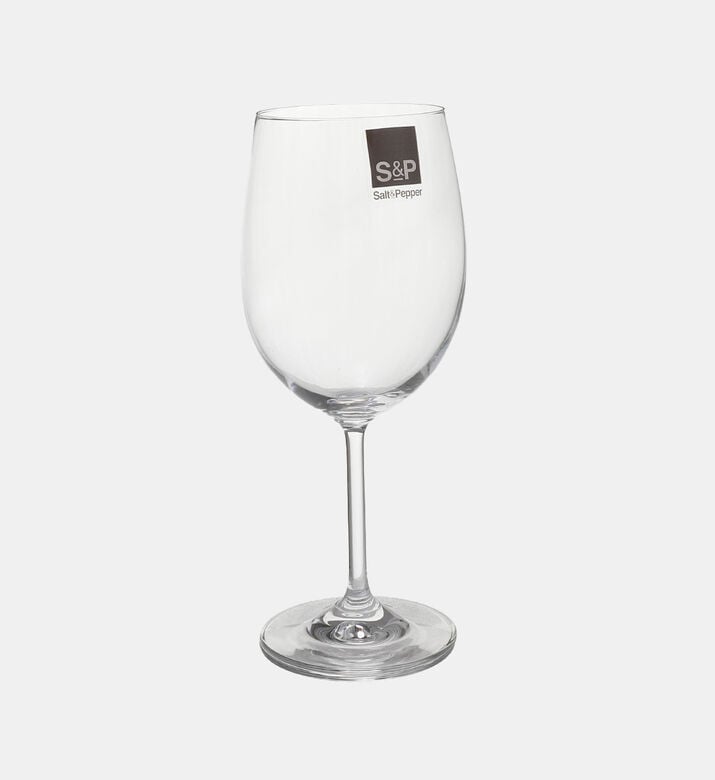 Salt and Pepper Glass White Wine Salute Set, Packshot View Salt and Pepper Glass White Wine Salute Set, Packshot View