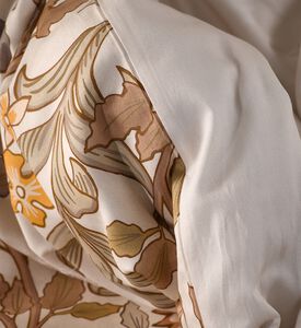 Essenza Amelie Cotton Satin Duvet Cover, White, 200x220-cm, Packshot View