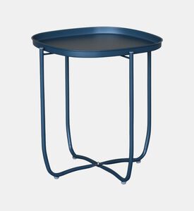 Qingdai Metallic Round-shape Side Table