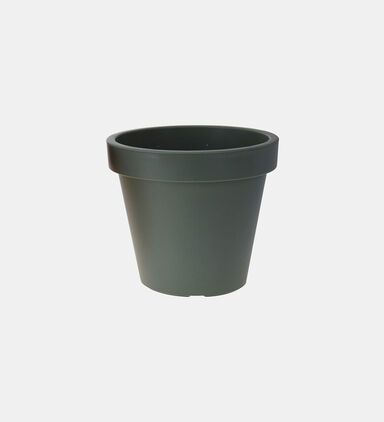 Round Tiki Flower Pot