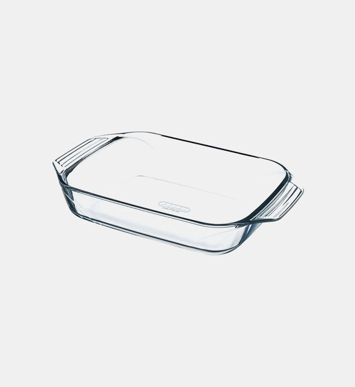 Irresistible Glass Rectangular Roaster 28x17 Cm