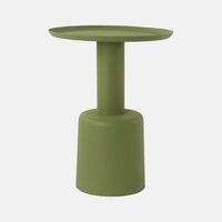 Milaki Metal Round Side Table