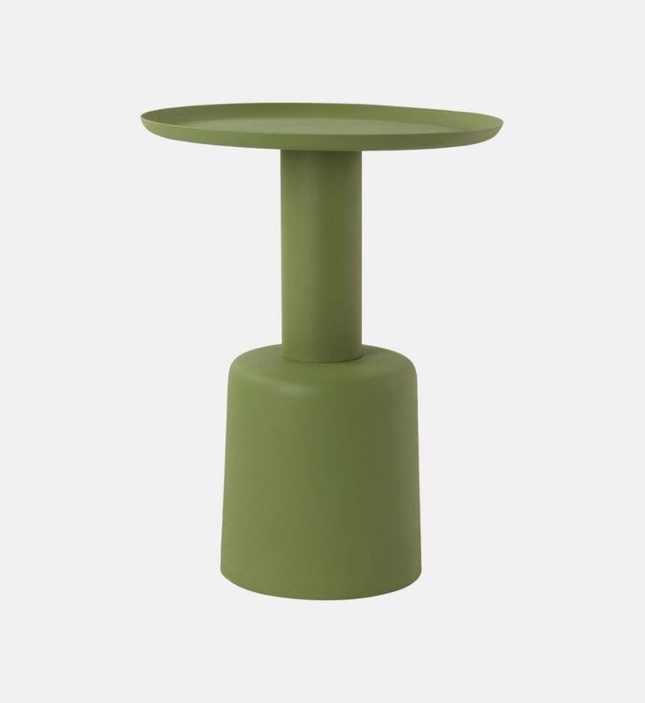 Milaki Metal Round Side Table