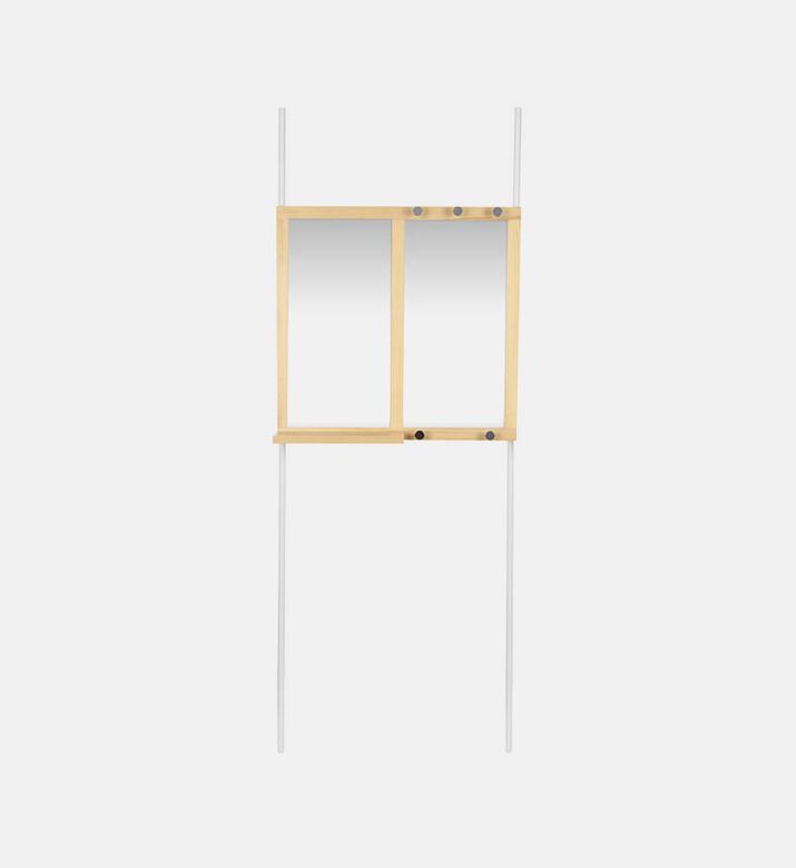 Pine Wood Edged Mirror Frame