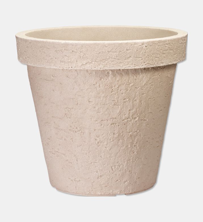 Home Deco and More Flower Pot Round Stonelook, Packshot View