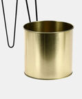 Metal Standing Flowerpot