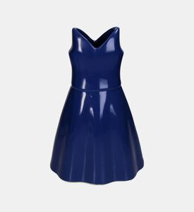 Dress-shaped Fine Earthenware Vase &ndash; 22.5x16.3x34cm