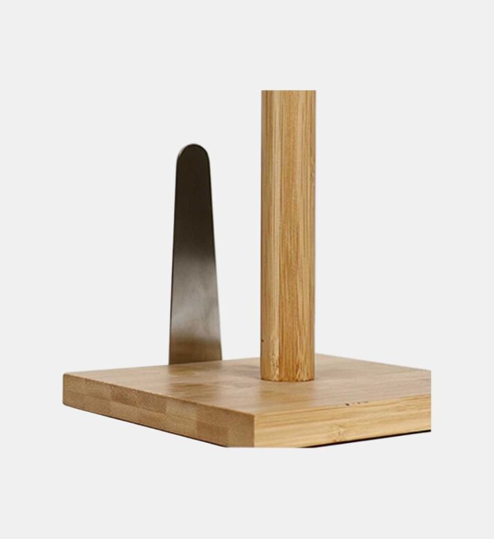 Home Deco and More Bamboo Stopper Paper Holder, Packshot View