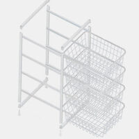 Corpu Steel 6-boxes Basket