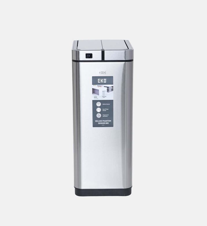 Deluxe Phantom Motion Sensor Trash Can - 30 L