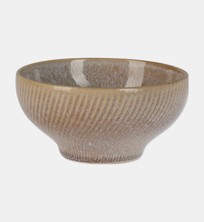 Home Deco and More Ceramic Large Serving Dish, Beige, Packshot View