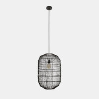 Weving Cylindric Pendant Lamp