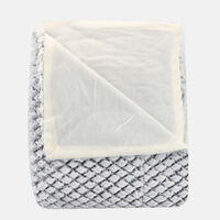 Baikal Snake Print Throw Blanket