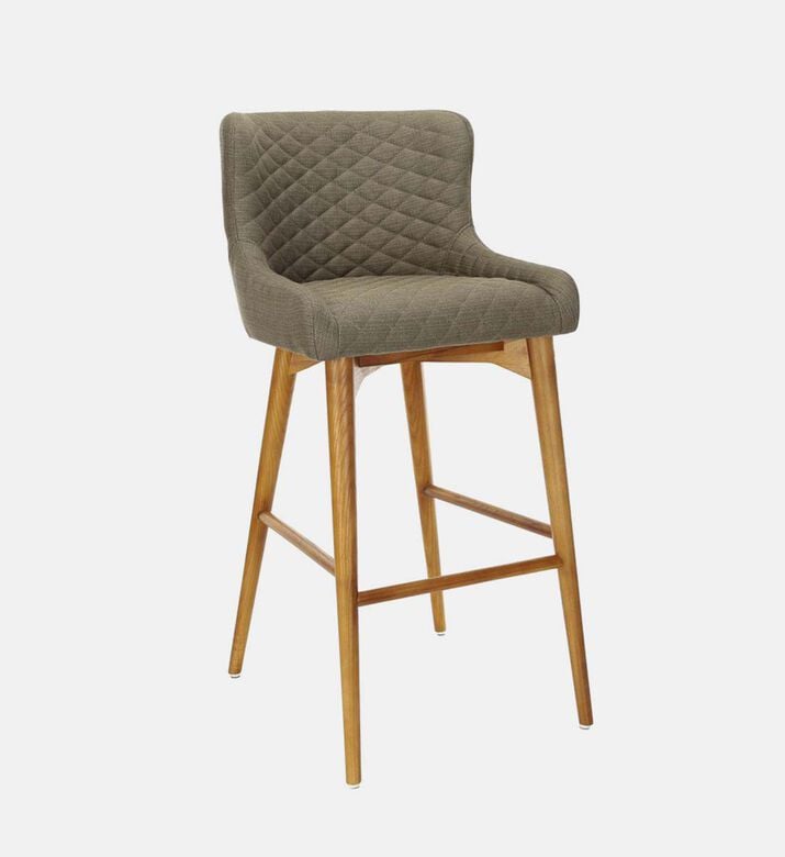 Home Deco and More Coco Quilt Bar Chair, Taupe, 53x46x103-cm, Packshot View Home Deco and More Coco Quilt Bar Chair, Taupe, 53x46x103-cm, Packshot View