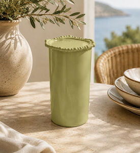 Baci Milano Pearl Embellishedi Jar, Green, L, Packshot View