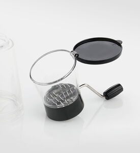 Acacia Wood Storage Jar