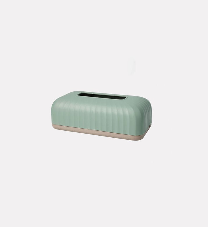 Home Deco and More Ribbed Design Tissue Box, Packshot View