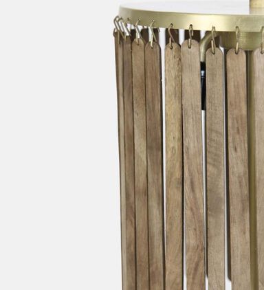 Gularo Mango Wood Table Lamp