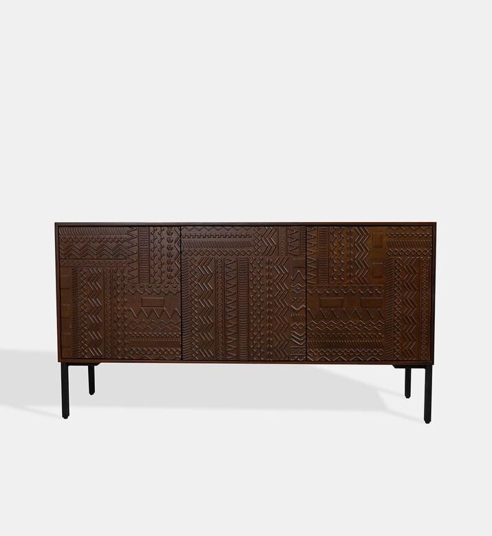 Home Deco and More Kalry Wood Sideboard, Packshot View Home Deco and More Kalry Wood Sideboard, Packshot View