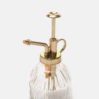 Clear Glass Decorative Water Spray