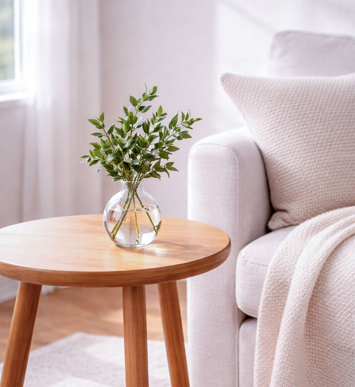 Home Deco and More Leaf Design Matt-finish Single Branch, Packshot View