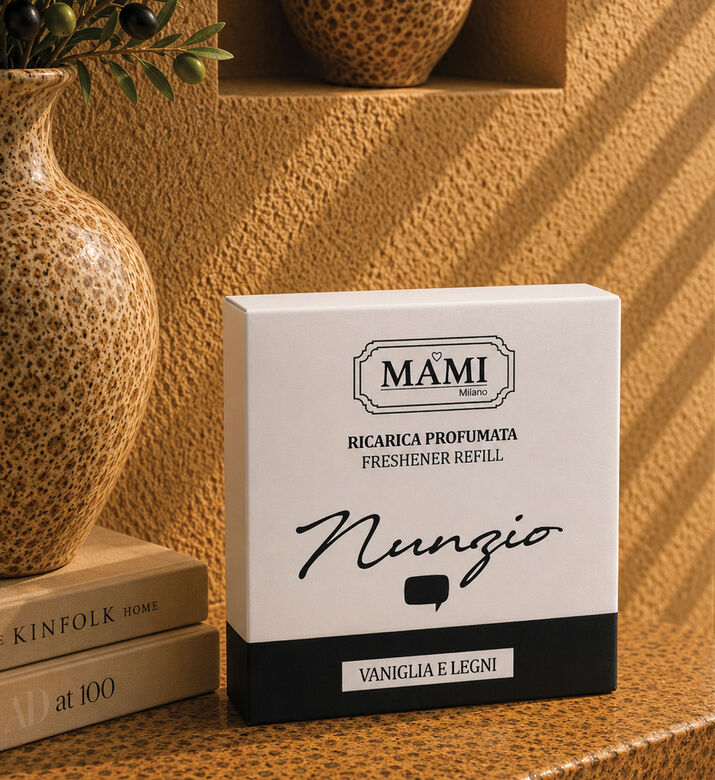 Baci Milano Nunzio Vanilla Woods Diffuser Refill, Packshot View