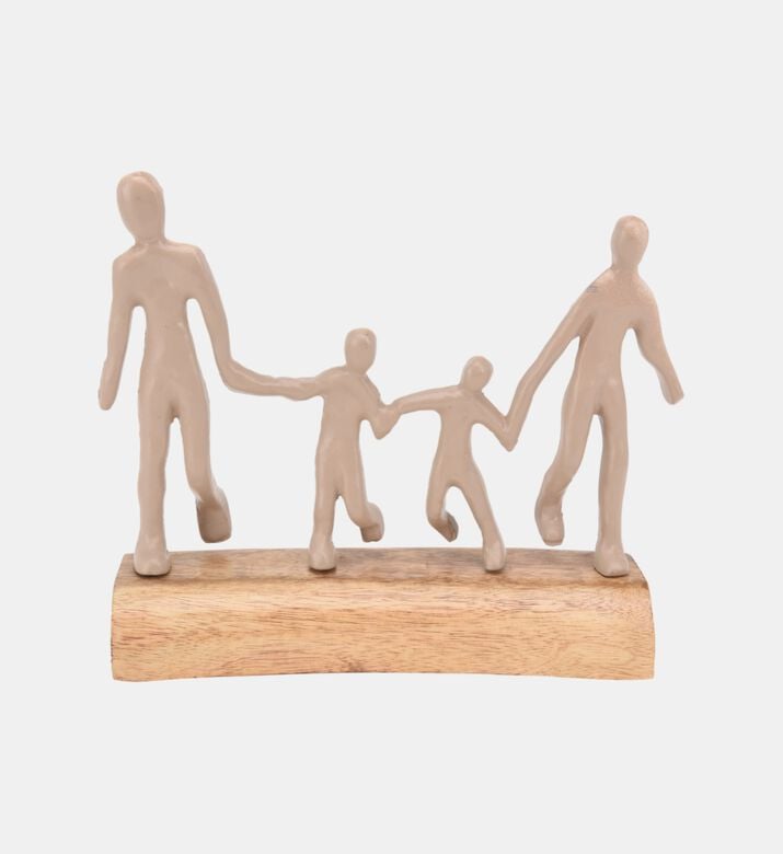 Home Deco and More Aluminum Family Statue, Packshot View