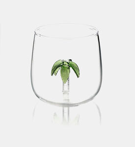 Home Deco and More Palm Tree Drinking Glass, Packshot View