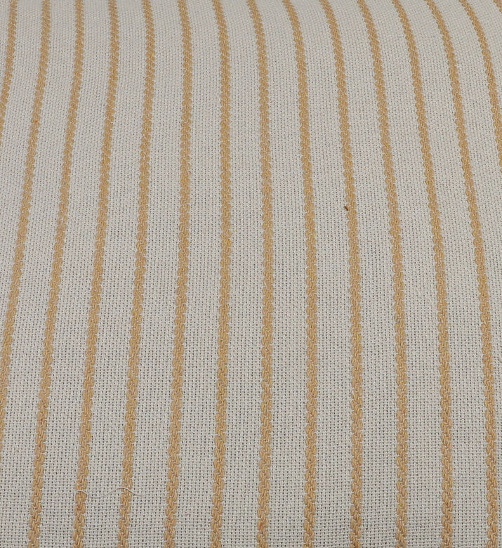 Bego Cotton Stripped Filled And Vaccumed Cushion