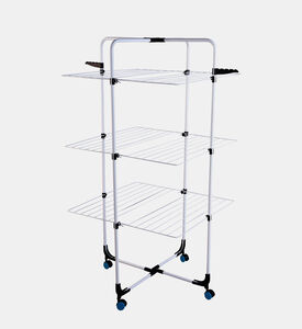 Storage Solutions Metal Wheeled Clothes Dryer, Packshot View