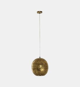 Antique Brass Circle Pendant Lamp