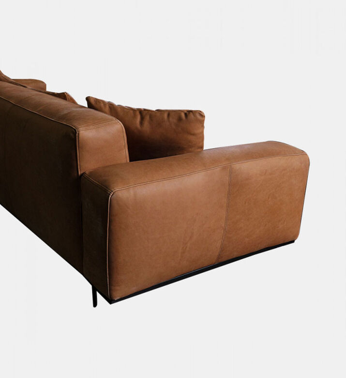 Home Deco and More Fondant Four Seater Lounge, Light-brown, 292-cm, Packshot View