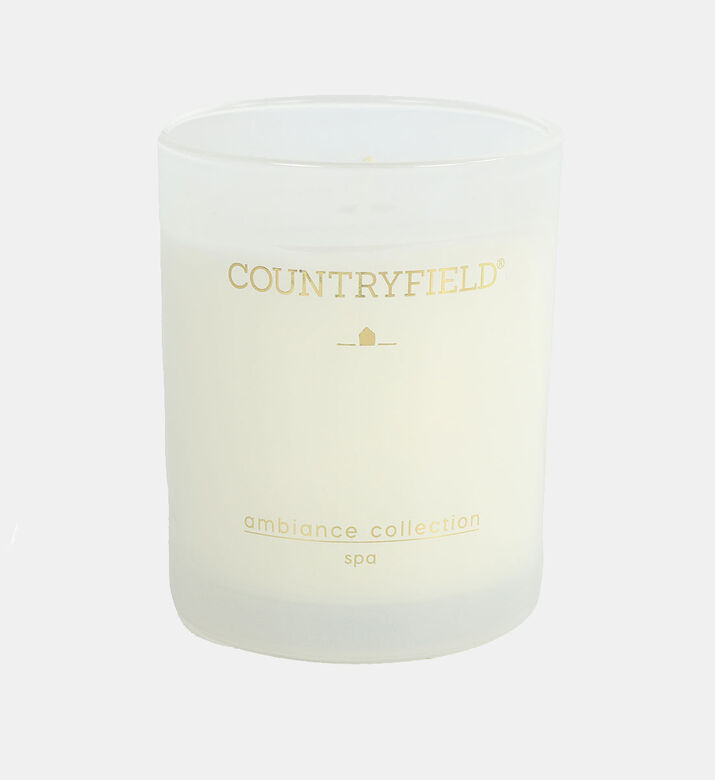 Glass Spa Scent Candle