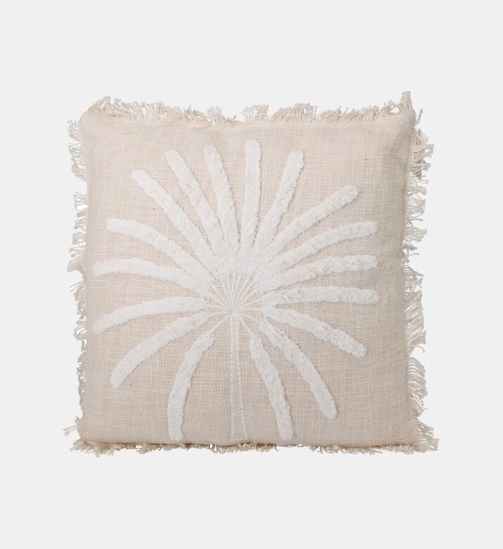 Cotton Tufted Flower Cushion