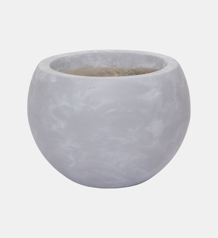 Fiber Clay Textured Planter