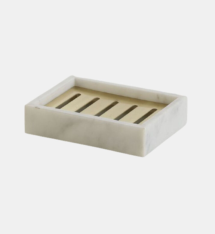Home Deco and More Nina Marble Soap Dish, Packshot View